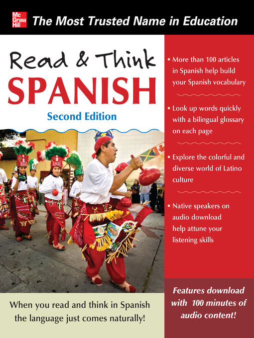 Cover image for Read and Think Spanish
